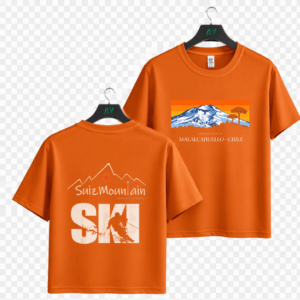 Polera Suizmountain Naranja