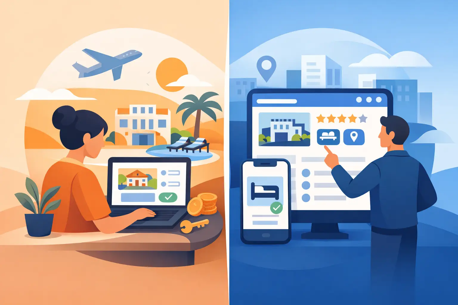 Reserva directa versus Booking: ¿qué te conviene?