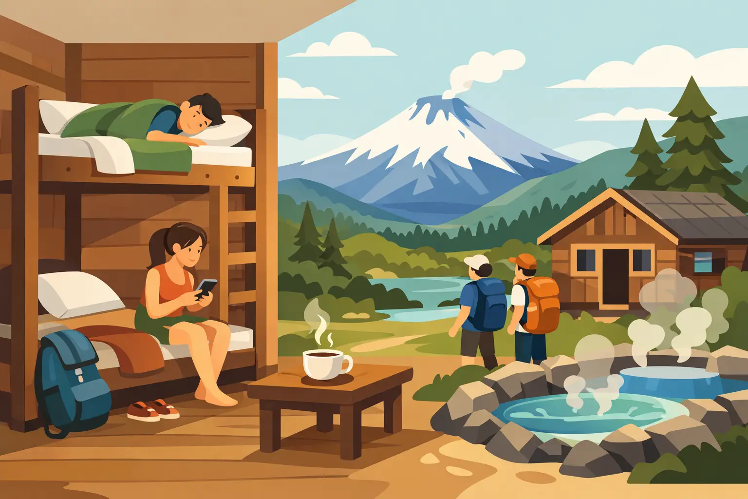 ¿Vale la pena dormir en hostal en Malalcahuello?