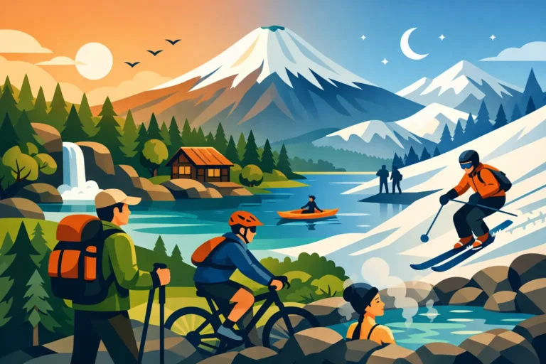 Viaje outdoor Chile en Malalcahuello todo el año