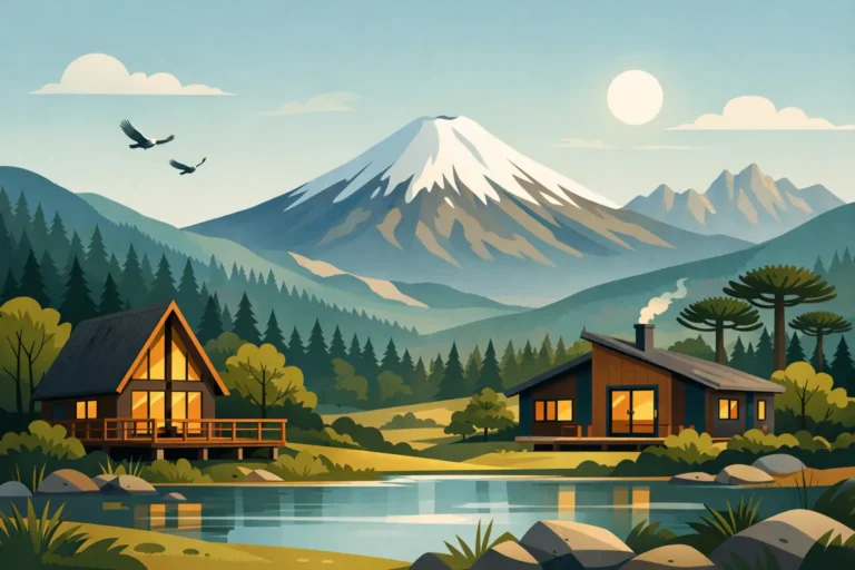 Alojamiento montaña Chile para vivir Malalcahuello