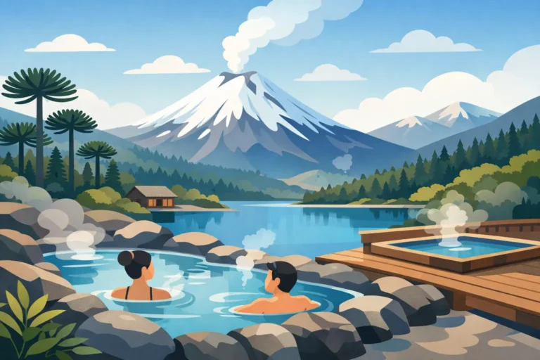 Guía de termas y volcanes en Malalcahuello